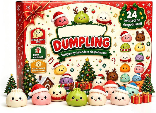 24-Day Squishy Christmas Advent Calendar – 24 Holiday Surprises