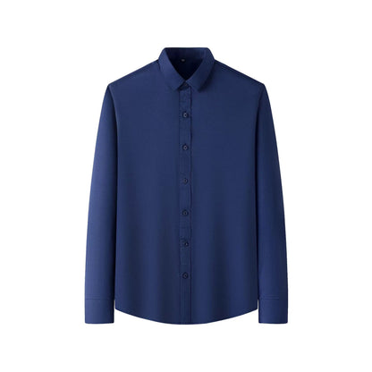 Men's Stretch Non-Iron Shirt | Breathable Wrinkle-Resistant Dress Shirt
