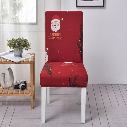 Christmas Dining Chair Covers – Stretch Holiday Chair Slipcovers