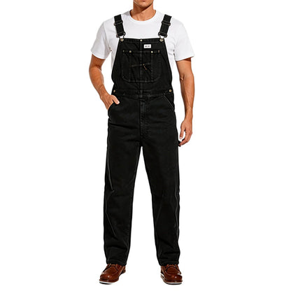🤲Last Day Promotion🔥Men's Denim Bib Overalls,  Workwear with Adjustable Straps and Convenient Tool Pockets