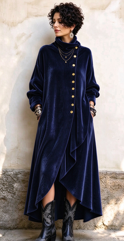 🤲LAST DAY SAVE 49% ⏰Boho Velvet Long Duster Dress