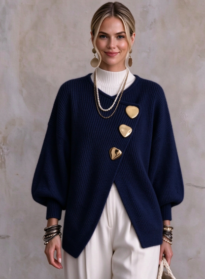 🤲LAST DAY SAVE 49% ⏰Elegant Button Front Knit Cardigan Sweater