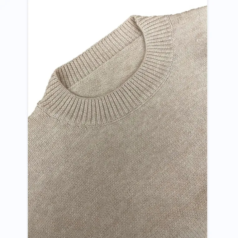 🤲Women's Drop Shoulder Split Hem Sweater