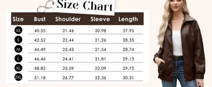 🤲Leather Jacket Women Faux Oversized Motorcycle Bomber Coats 2025 – Bold, Chic & Unstoppable