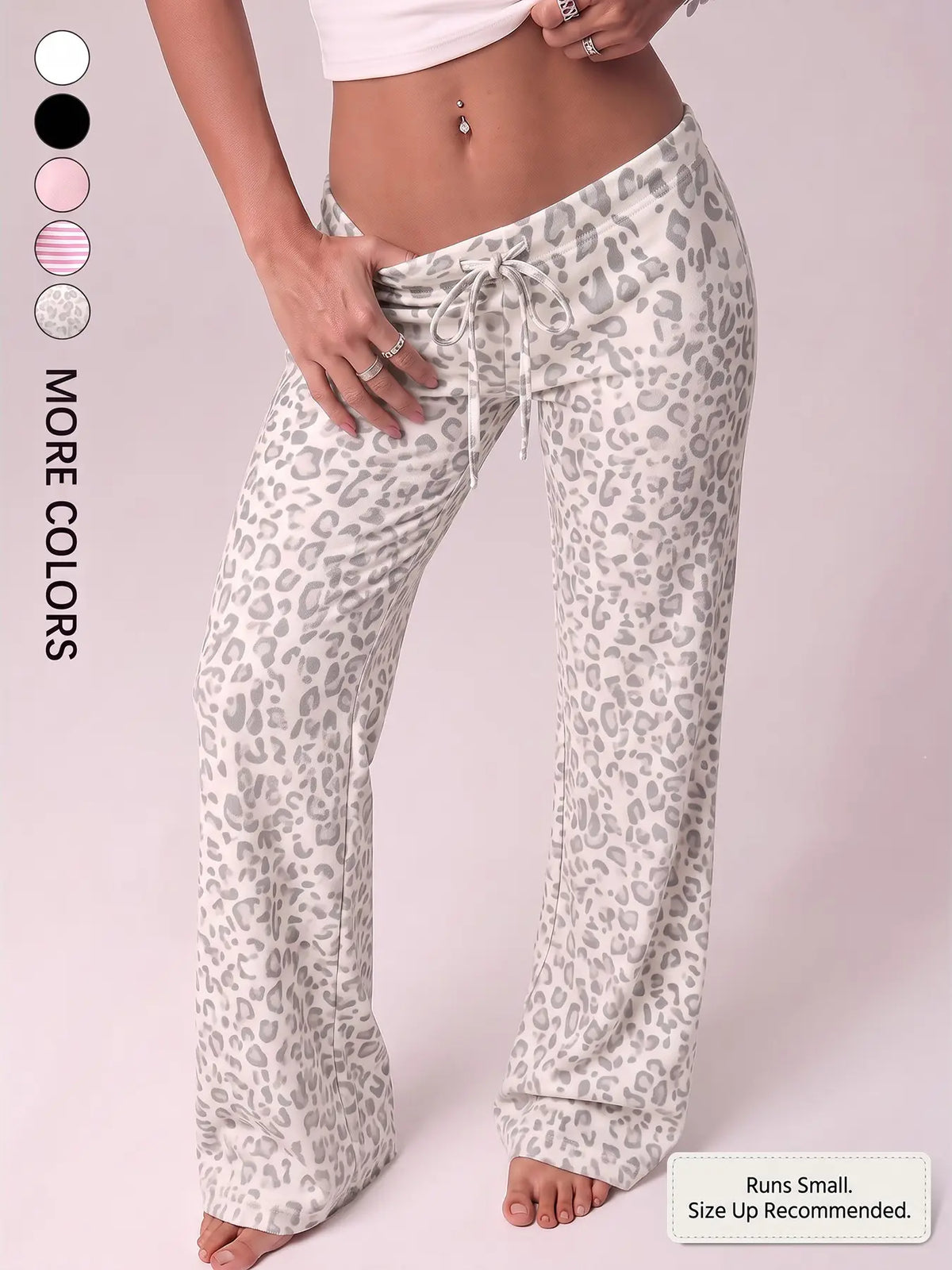 💥Limited Time Offer | Women's Low-Rise Flare Sweatpants - Soft Stretch Drawstring Y2K Pants
