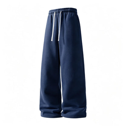 Men's 4-Pack Wide-Leg Sweatpants | Ultra-Soft Casual Athletic Pants