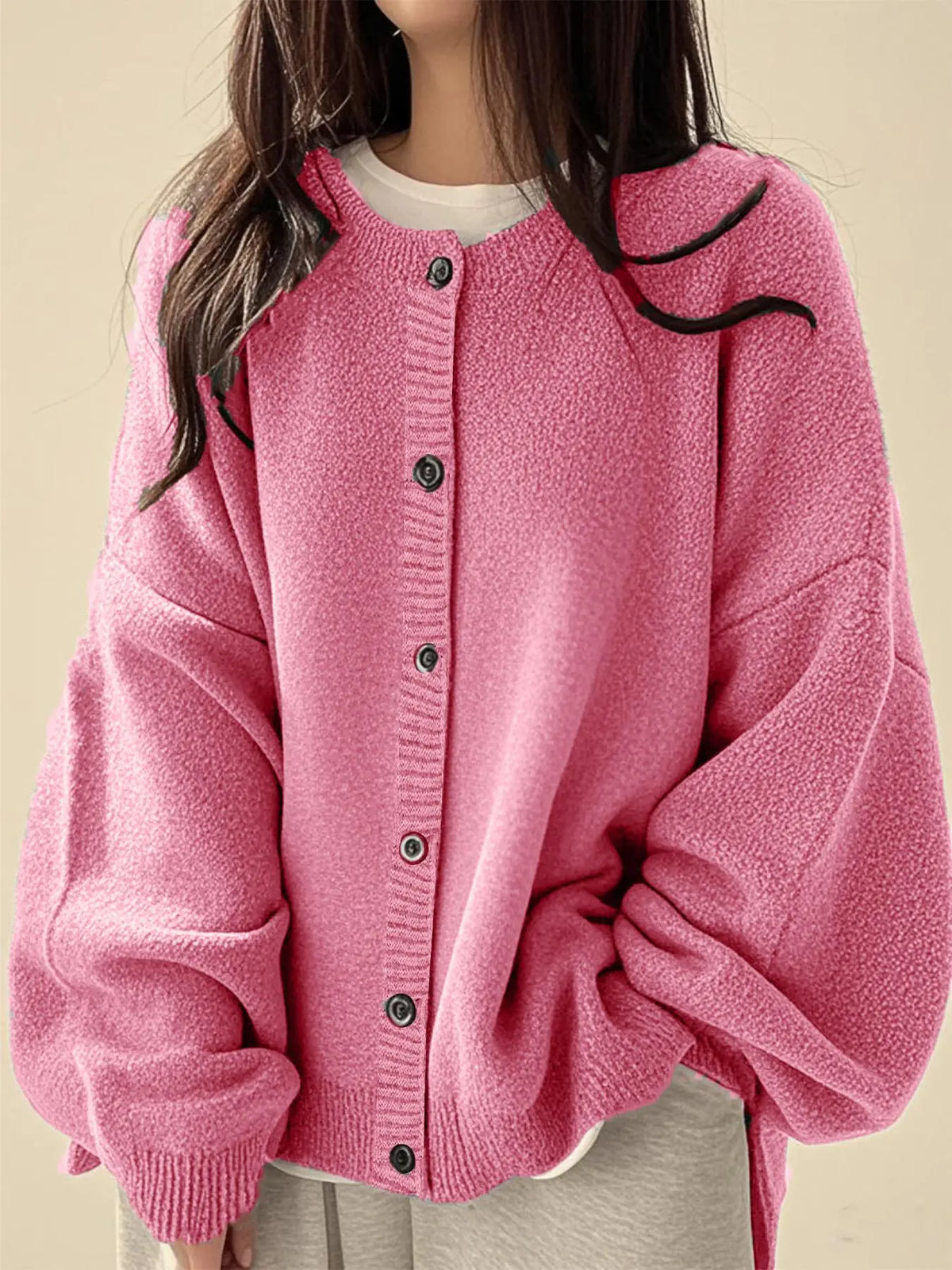 💥Limited-Time Deals💥 5-Piece Women's Casual Knit Cardigan Set — All-Season Style