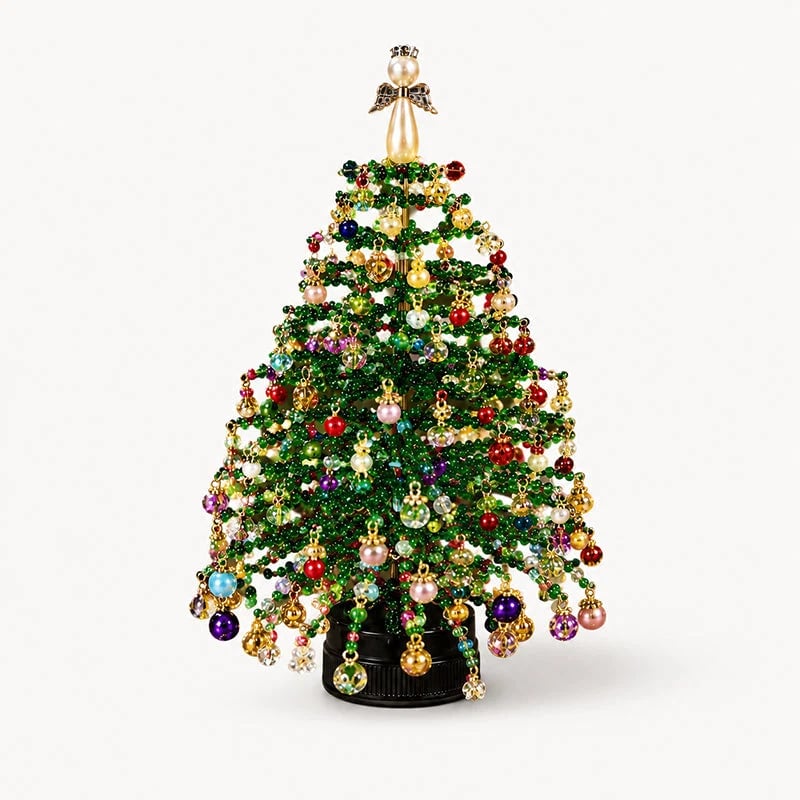 DIY Beaded Christmas Tree Kit – Create Your Own Holiday Decoration