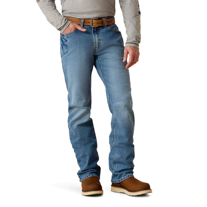 🤲 BESTSELLER | 6PCS $24.63 | Men's Relaxed Stretch Boot Cut Jeans
