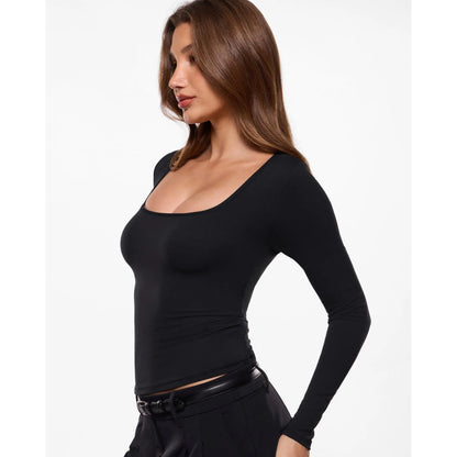 💥Best Seller | Women's Airsoft Long Sleeve Slim Fit Top - Comfortable Basic T-Shirt