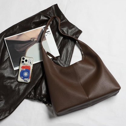 💥Limited Time Offer | Women's Oversized Tote Bag - Premium Vegan Leather Shoulder Bag