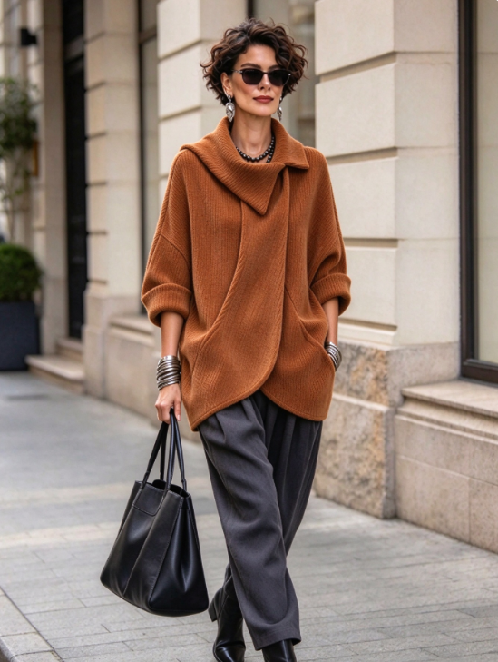 🤲LAST DAY SAVE 49% ⏰Chic Olive Green Corduroy Oversized Top+🔥Free Handbag