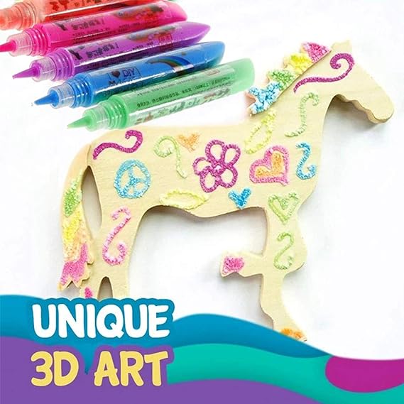 🌸🌸🖍️ Christmas Hot Sale 50% OFF🎁Magic Puffy Bubble Pens, Heat Activated Popcorn Pens DIY 3D Art Marker for Kids Crafts