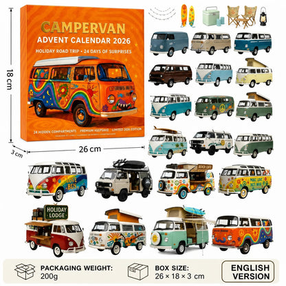 2026 Campervan Advent Calendar – 24 Days of Holiday Road Trip Surprises
