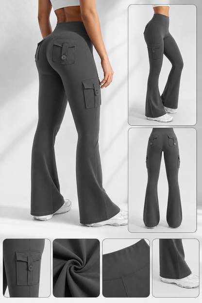 Hot Deal！🤸 High Waist Scrunch Cargo Leggings 🩳