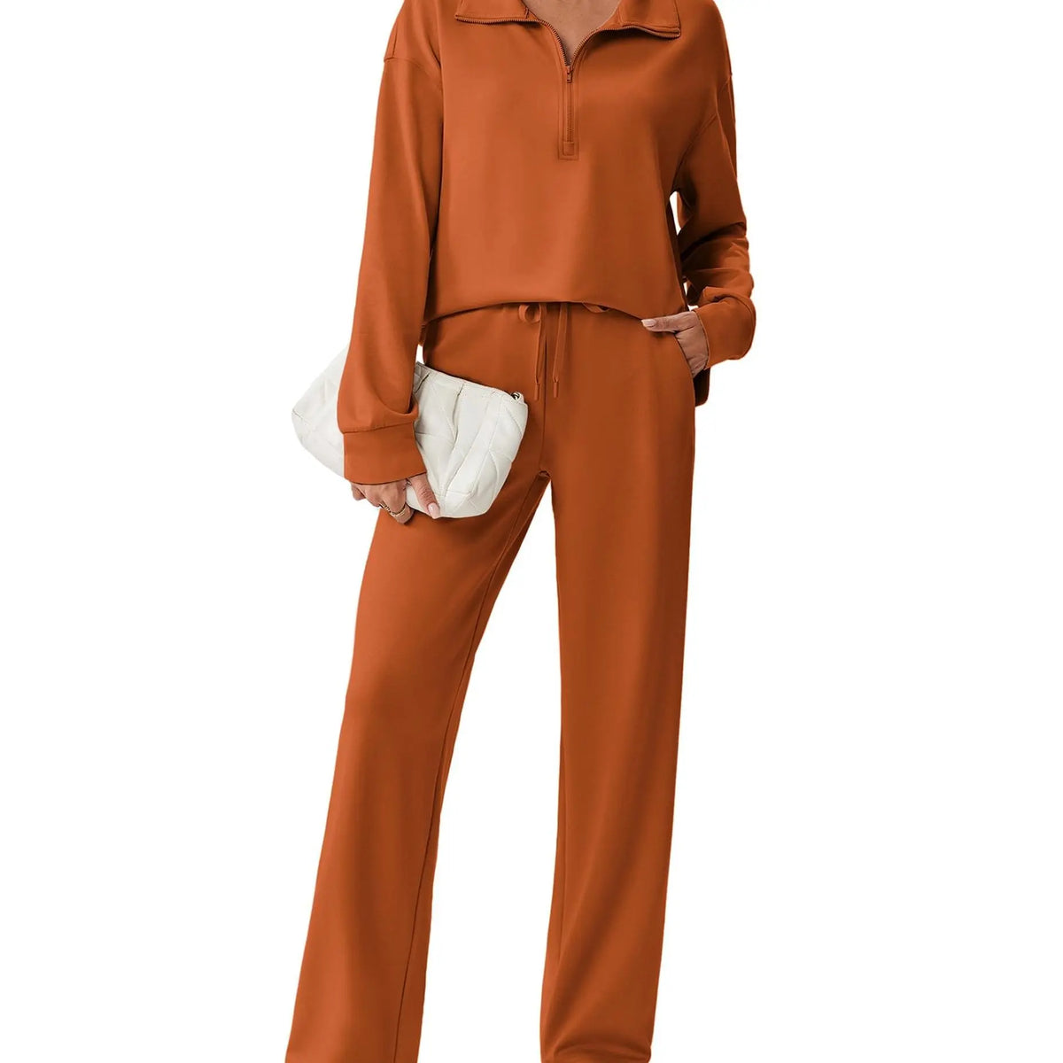 🌸🌸SALE！2-Piece Half Zip Tracksuit Set ✨