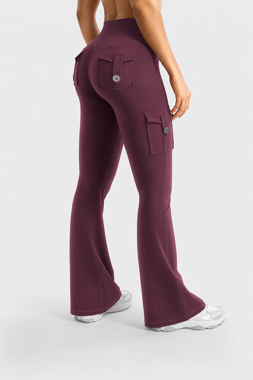 Hot Deal！🤸 High Waist Scrunch Cargo Leggings 🩳