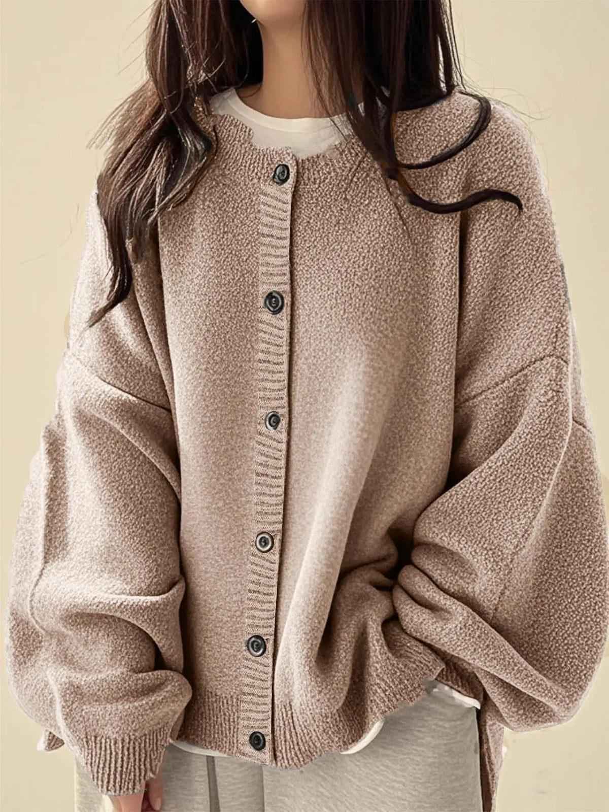 💥Limited-Time Deals💥 5-Piece Women's Casual Knit Cardigan Set — All-Season Style