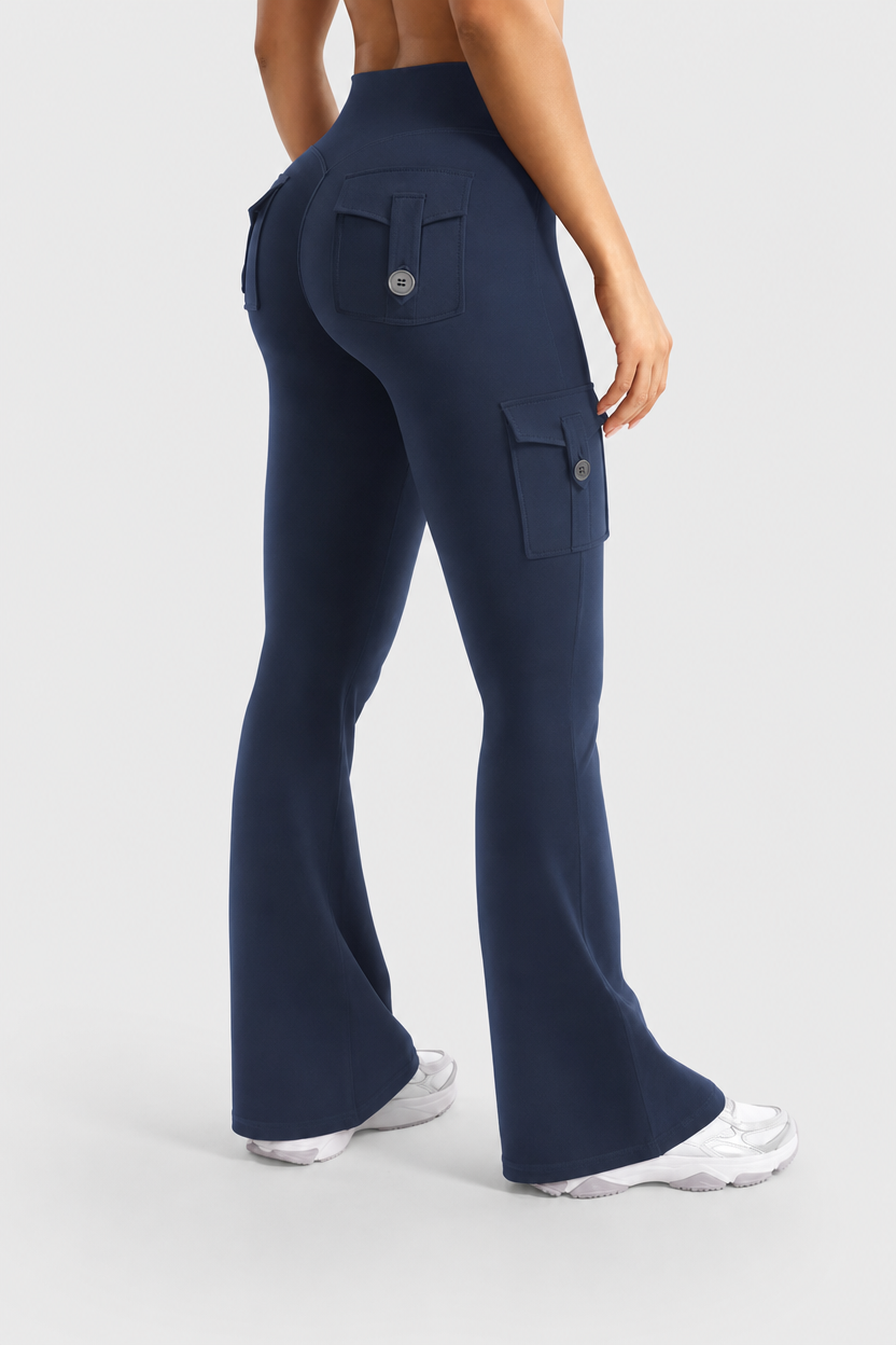 Hot Deal！🤸 High Waist Scrunch Cargo Leggings 🩳
