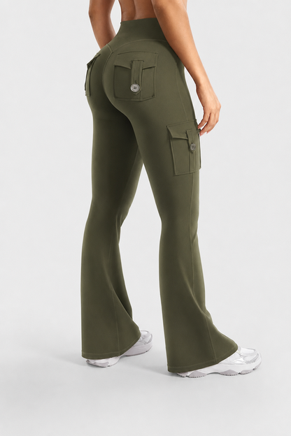 Hot Deal！🤸 High Waist Scrunch Cargo Leggings 🩳