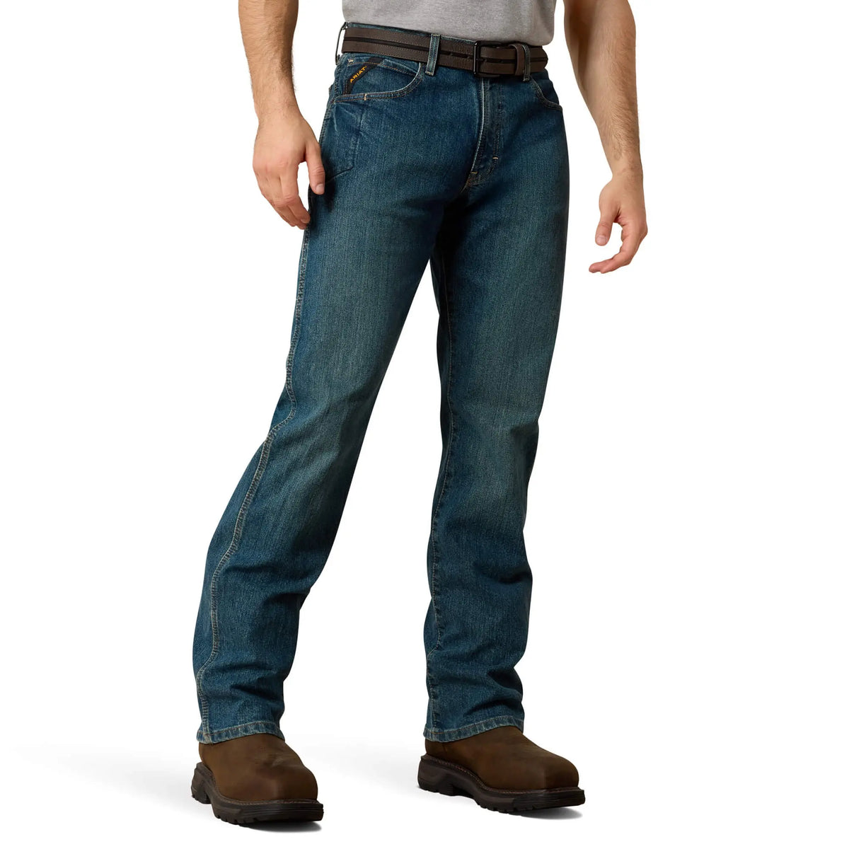 🤲 BESTSELLER | 6PCS $24.63 | Men's Relaxed Stretch Boot Cut Jeans