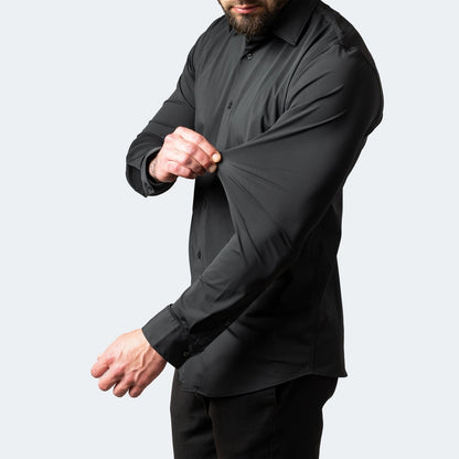 Men's Stretch Non-Iron Shirt | Breathable Wrinkle-Resistant Dress Shirt