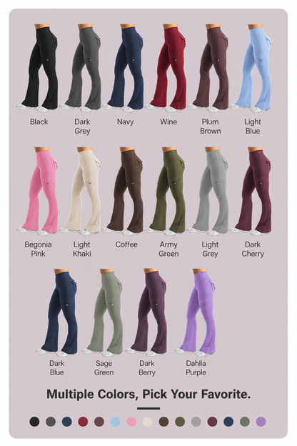 Hot Deal！🤸 High Waist Scrunch Cargo Leggings 🩳