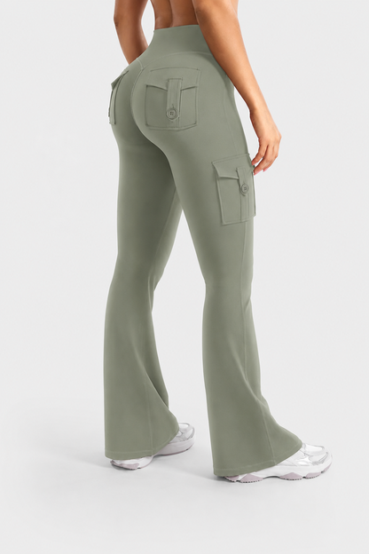 Hot Deal！🤸 High Waist Scrunch Cargo Leggings 🩳