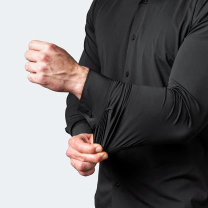 Men's Stretch Non-Iron Shirt | Breathable Wrinkle-Resistant Dress Shirt