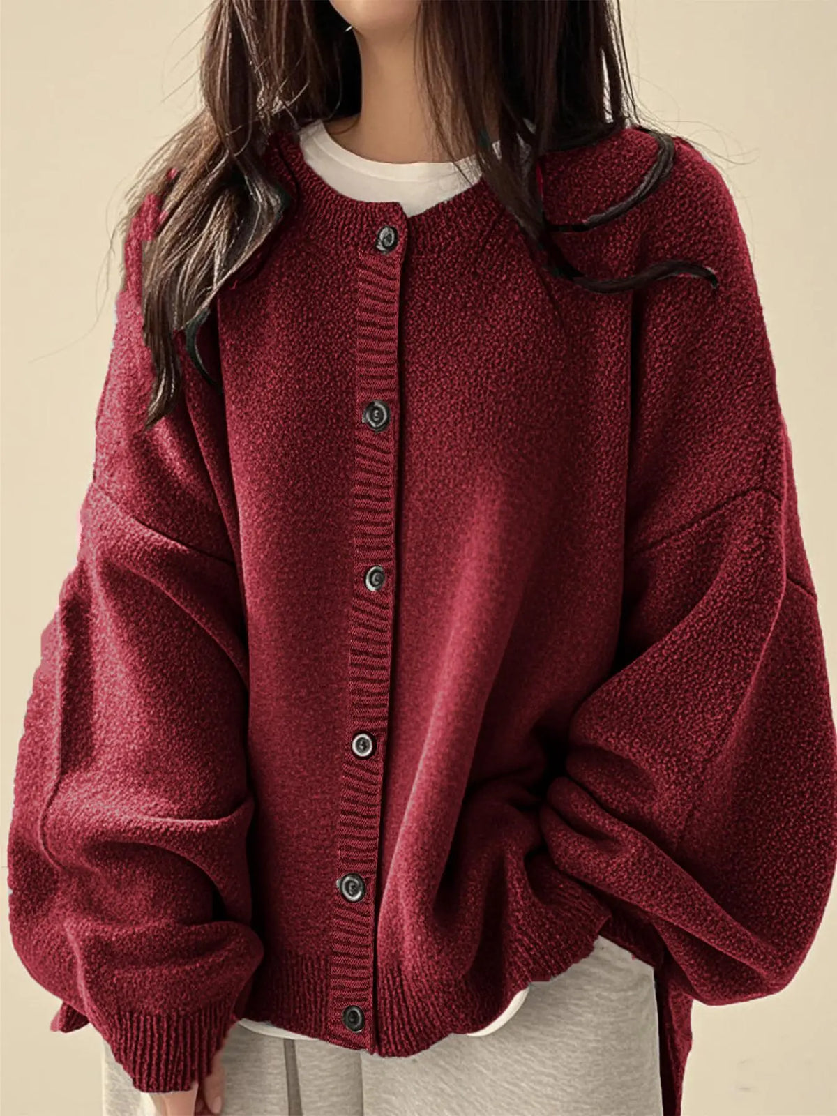 💥Limited-Time Deals💥 5-Piece Women's Casual Knit Cardigan Set — All-Season Style