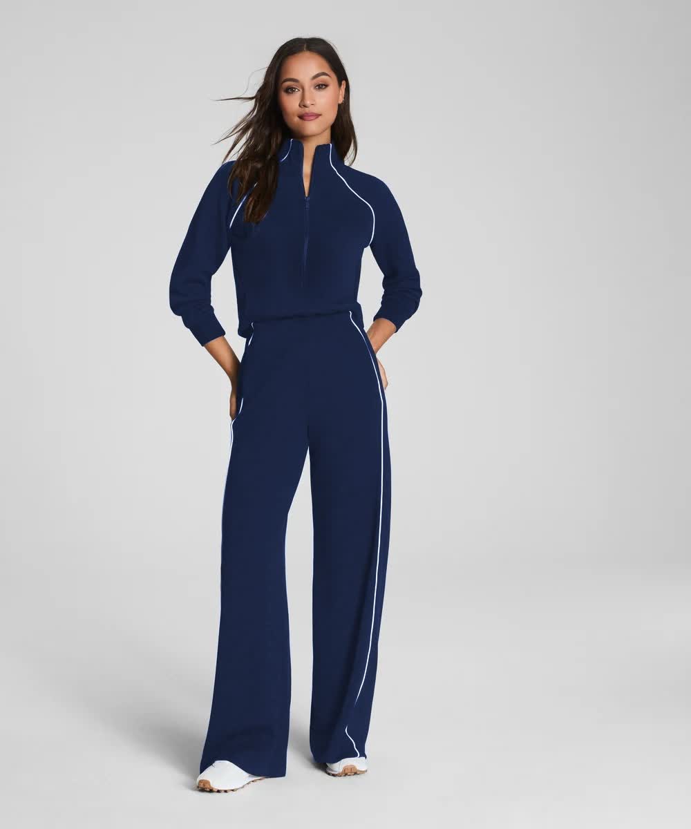 Women's Casual Jumpsuit | Stretchy Pull-On Travel & Everyday One-Piece Outfit