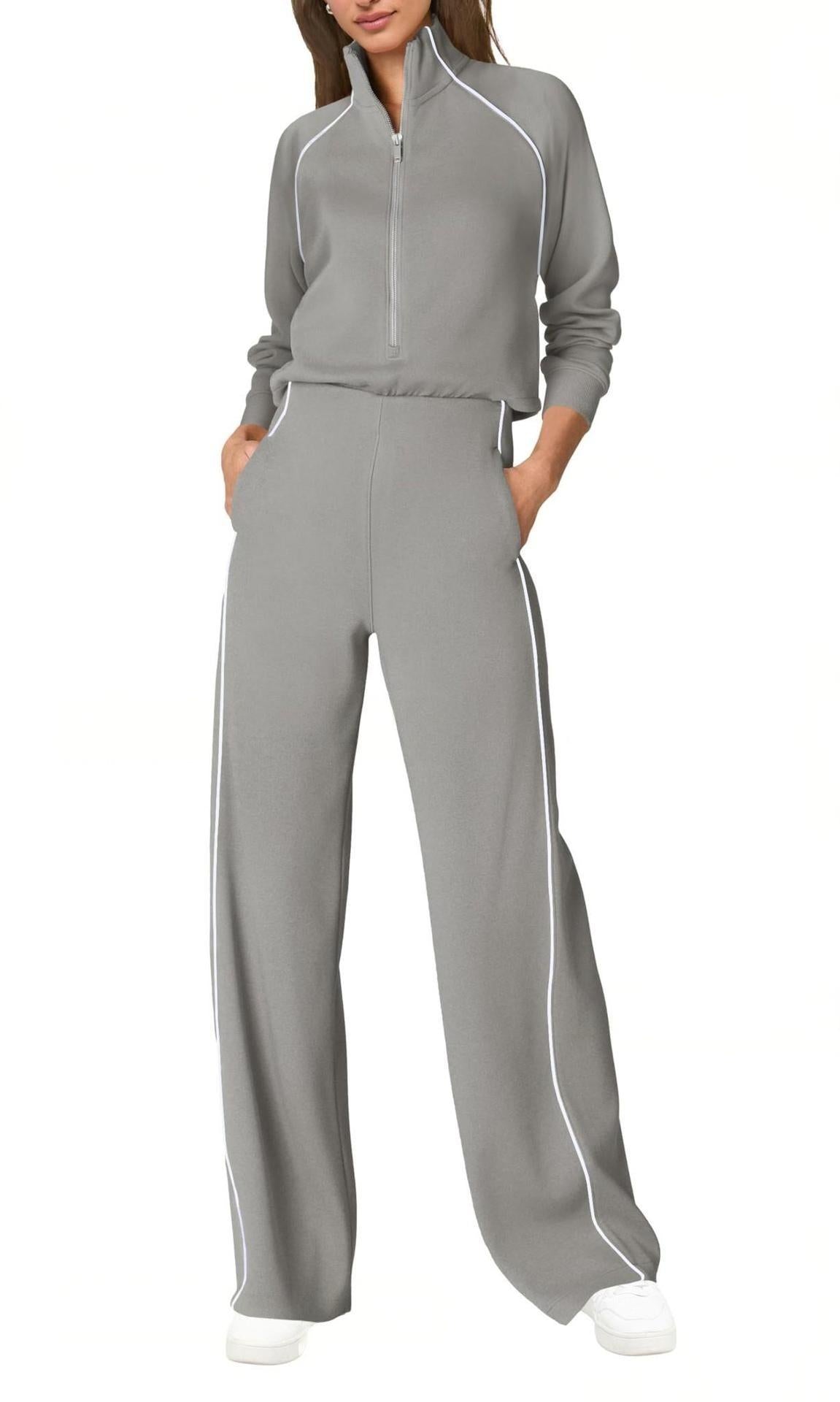 Women's Casual Jumpsuit | Stretchy Pull-On Travel & Everyday One-Piece Outfit