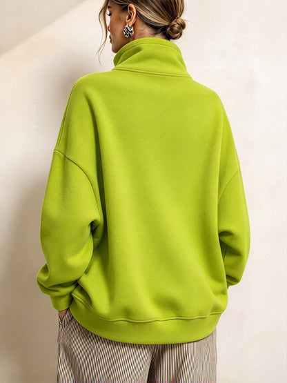🤲LAST DAY SAVE 49% ⏰Modern Asymmetric High-Neck Casual Sweatshirt