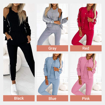 Women's 3 Piece Casual Outfit Set