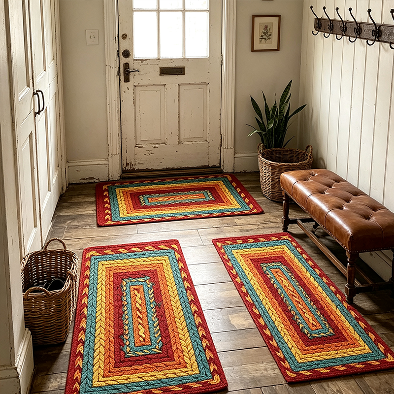 Elegant Non-Slip Kitchen Runner Rug
