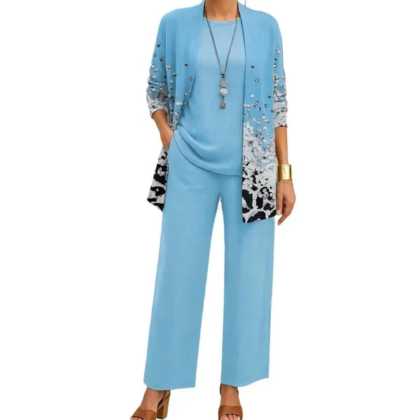 🤲Women’s Elegant Printed 3-Piece Set