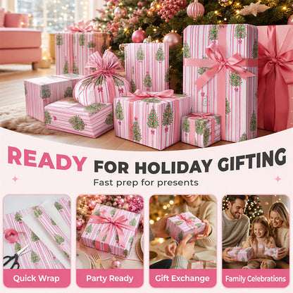 Christmas Wrapping Paper – Festive Gift Wrap for Holiday Presents
