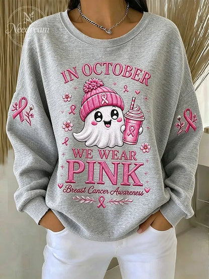 Ladies' Witch Round Neck Sweatshirt