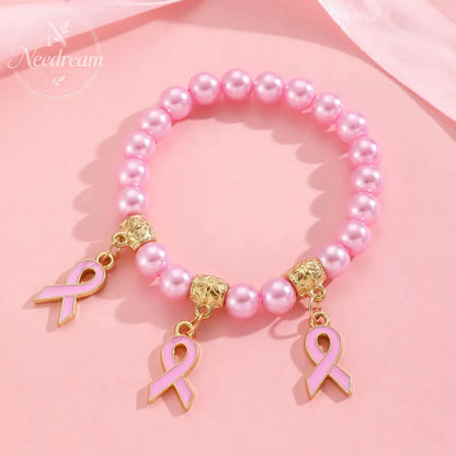 AIDS Breast Prevention Badge Necklace