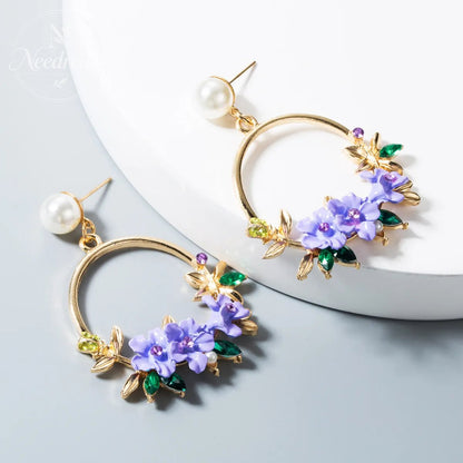 Sweet Soft Ceramic Pearl Earrings