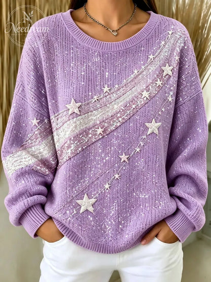 Women'S Breast Cancer Pink Casual Sweater
